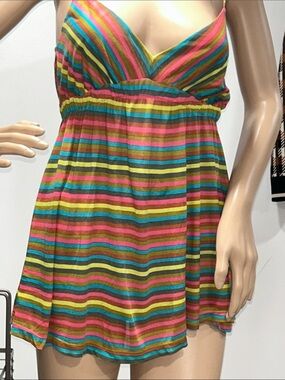 Free People Multicolor Striped Top.